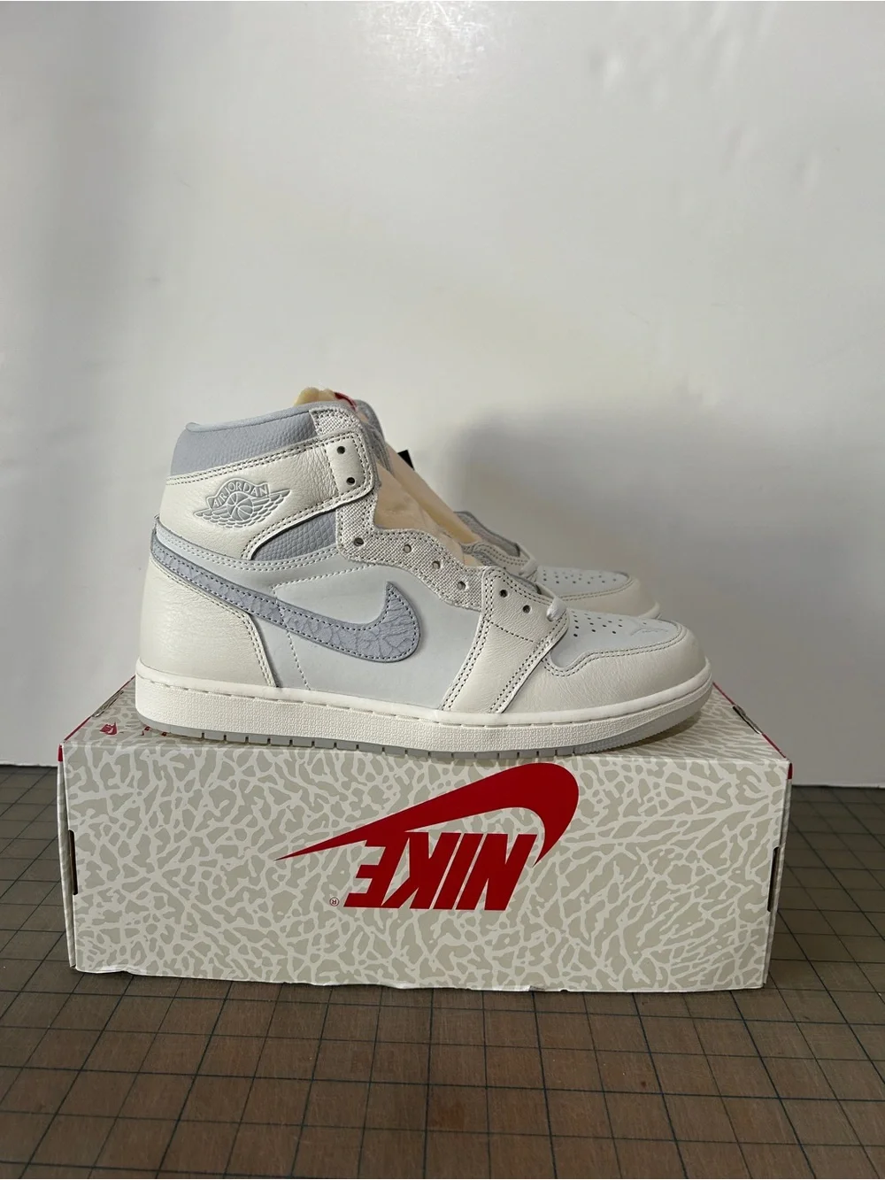 Air Jordan 1 High Retro OG ‘Sail Elephant Print’